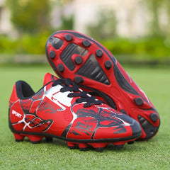 Boys' Non Slip Soccer Cleat w/ Spikes Outdoor Breathable Shoes