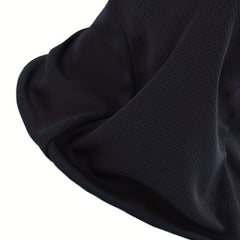 Letter V Print Balaclava Hat Windproof Sun Hat