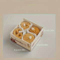 4 Pack Cookie Scented Candle Home Decor