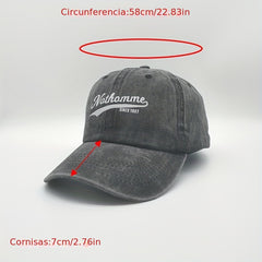 Nothomme Since1987 Pattern Unisex Vintage Baseball Cap