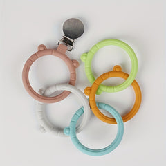 Baby Silicone Pacifier Clip Anti-lost Chain Teething Toys
