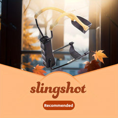 High Precision Slingshot Toy with Wrist Support for Outdoor Play