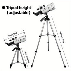 Afterwave 70mm Monocular Telescope 15-150X Magnification