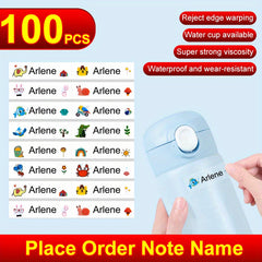 Custom Name Tag Stickers - Personalize Your Belongings Instantly