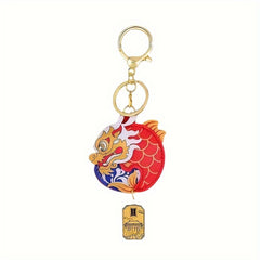 Fish Dragon Keychain Backpack Bag Hanging Pendant Ornament