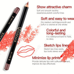 Matte Waterproof Lip Liner Pen Nude Contouring Makeup Stick