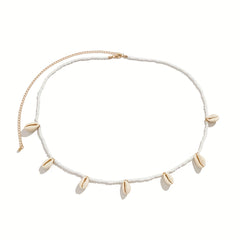Boho Shell Pendant Belly Chain for Women