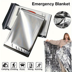 Emergency Thermal Blanket Waterproof Aluminum Foil for Outdoor Survival