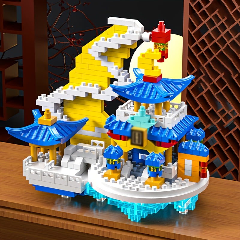 Chinese Architecture Building Blocks Set