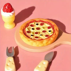 Mixed Pizza in Takeout Box Dollhouse Food Prop