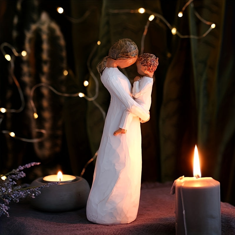 Resin Angel Statues for Mothers and Children
