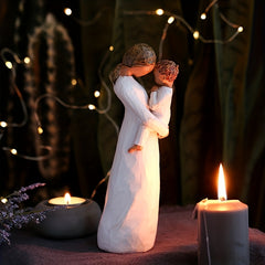 Resin Angel Statues for Mothers and Children
