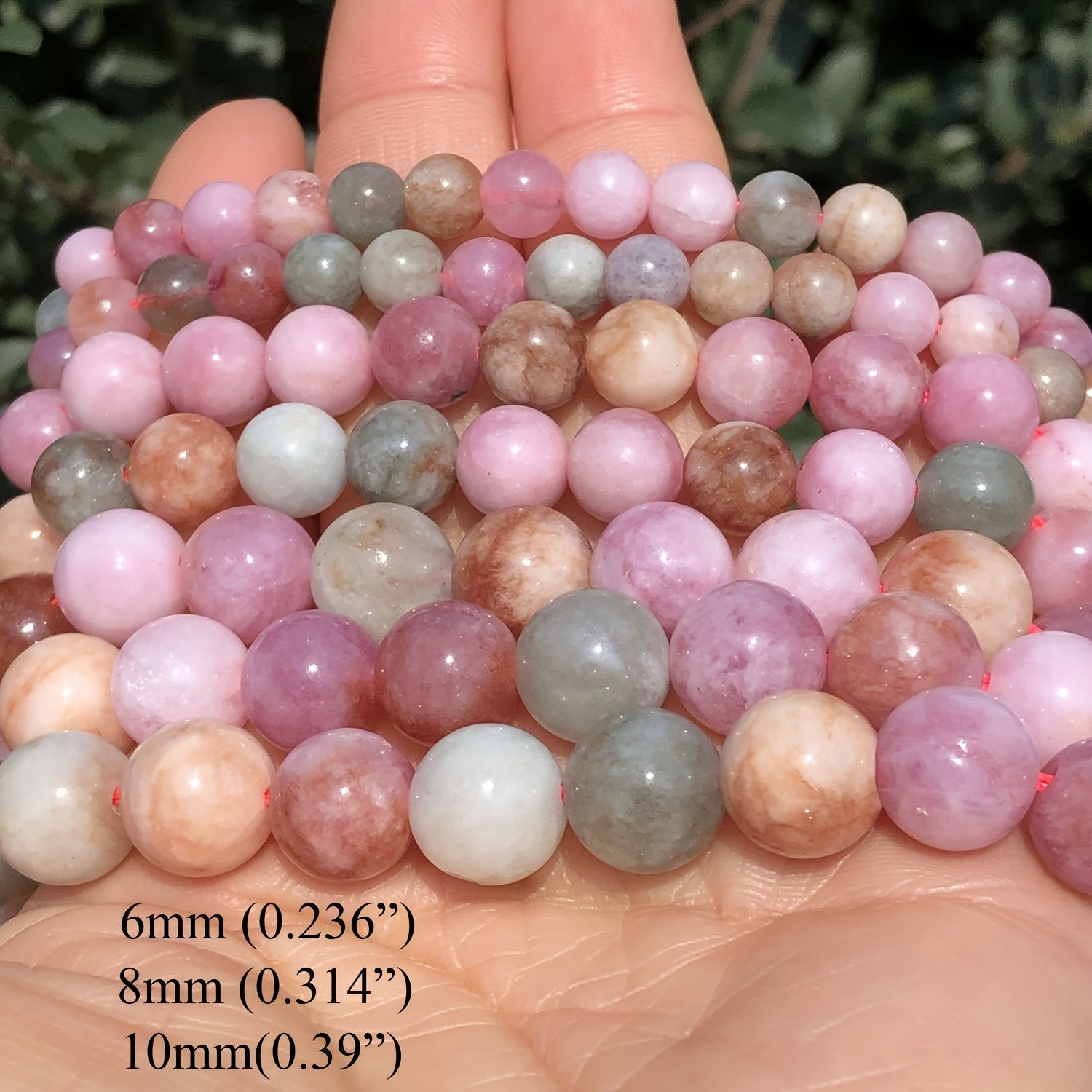 6 8 10MM Alxa Macaron Jades Stone Beads