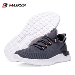 Baasploa Men's Lightweight Running Shoes Breathable Sneakers