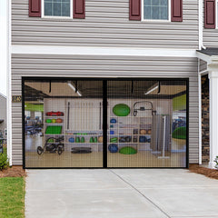 Magnetic Garage Screen Door for Single Double Garage