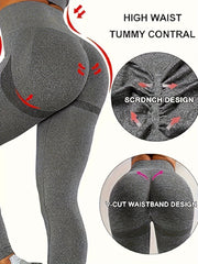 High Waist Yoga Stretch Leggings Fitness Pants