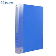 A4 Thickened Document Loose Leaf Folder Student Organizer
