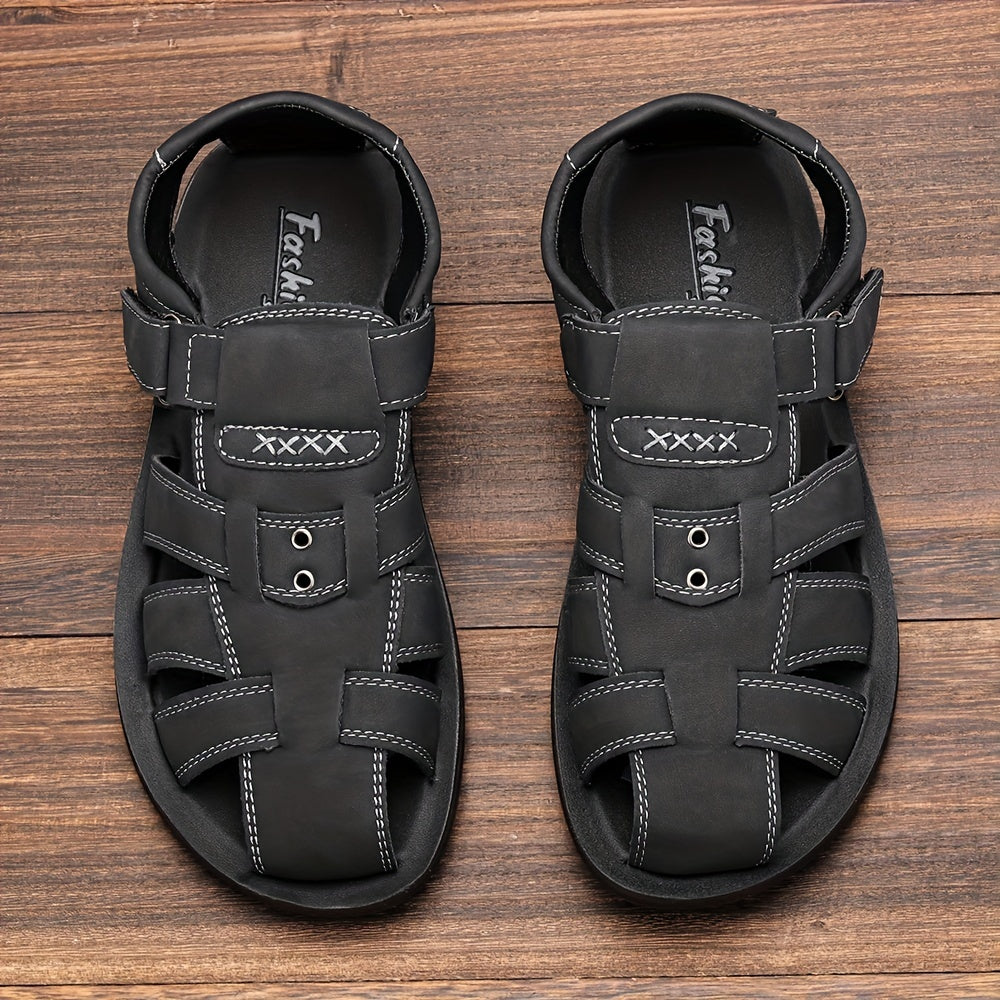 Men's Outdoor Closed Toe Strap Sandals Non Slip
