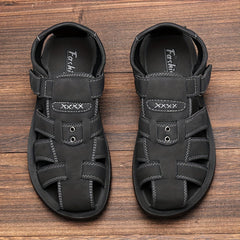 Men's Outdoor Closed Toe Strap Sandals Non Slip