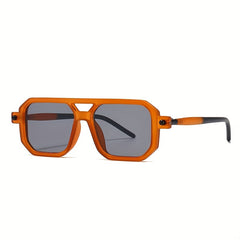 Men's Vintage Square Polarized Sunglasses UV Protection