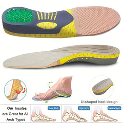 Orthopedic Insoles for Comfortable Sports Hiking Running