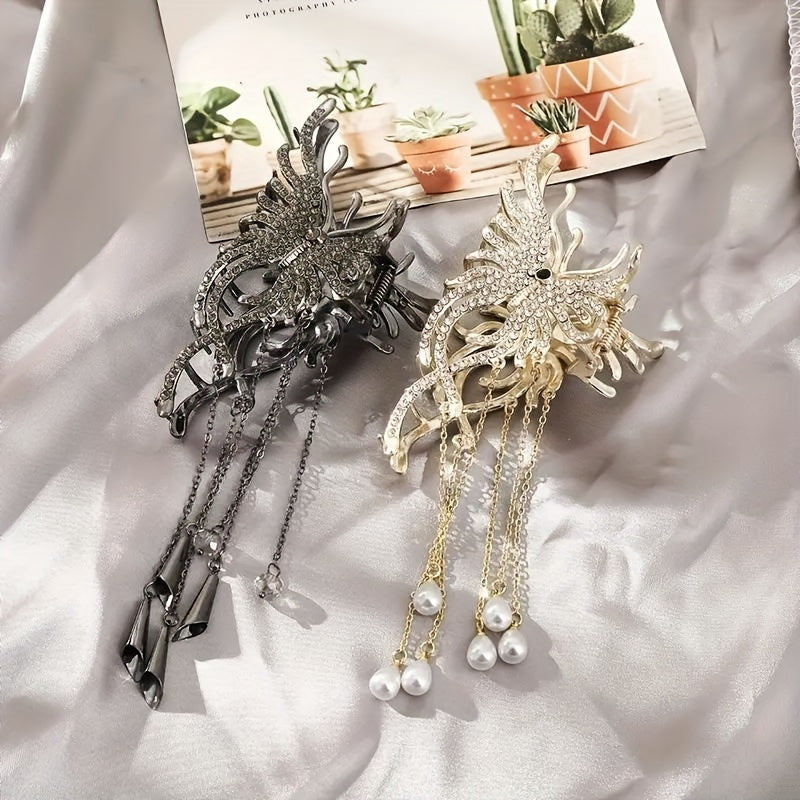 Metal Butterfly Hair Clip Large Headwear Hair Accessories