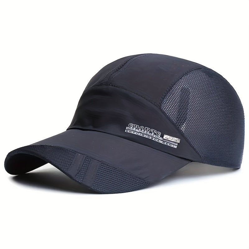 Mesh Baseball Cap UV Protection Lightweight Sun Hat
