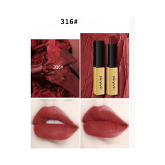 Long-Lasting Moisturizing Lipstick with Golden Shine