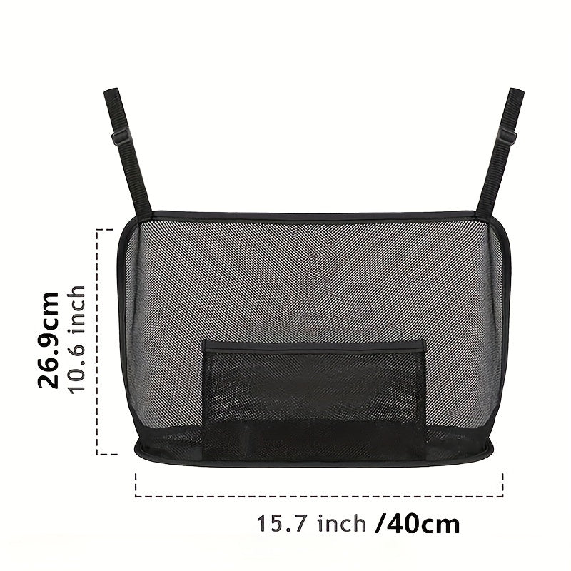 Car Seat Storage Bag Net Pocket for Sundries