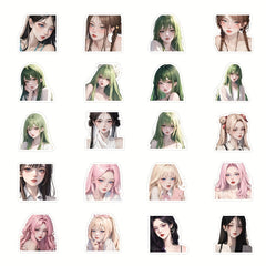 50pcs Cartoon Series Graffiti Sticker Waterproof Sticker