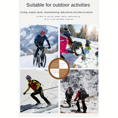 Men's Winter Thickened Coldproof Gloves - Non Slip Touch Screen Warm Gloves