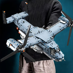 1500pcs Aircraft Airplane Building Block Set Toy Models Collectible