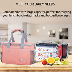 Insulated Lunch Bag with Pockets for Work, School & Picnics