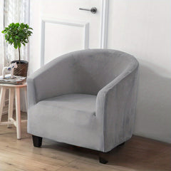 Velvet Tub Chair Cover for Home Decor