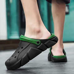 Men's Cushioned Lightweight Closed Toe Clogs
