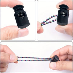 10pcs Plastic Cord Locks Stopper for Mask Lanyard Paracord DIY Craft