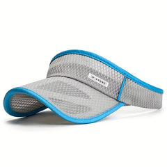 Men's Breathable Mesh Sun Visor Hat Adjustable Sport Cap