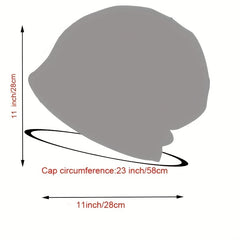 Yellow Lace Beanies Lightweight Breathable Beanie Cap Elastic Casual