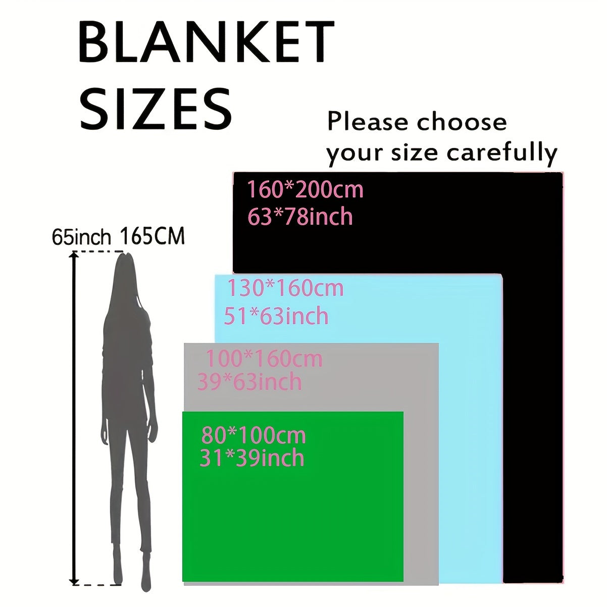 Soft & Comfortable Lightweight Plush Blanket for Camping & Travel