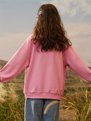 Girls' Rabbit Polo Sweatshirt - Spring Children's Cartoon Tops