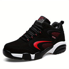 Men's Lace up Chunky Shoes Casual Outdoor Anti skid Durable Sneakers