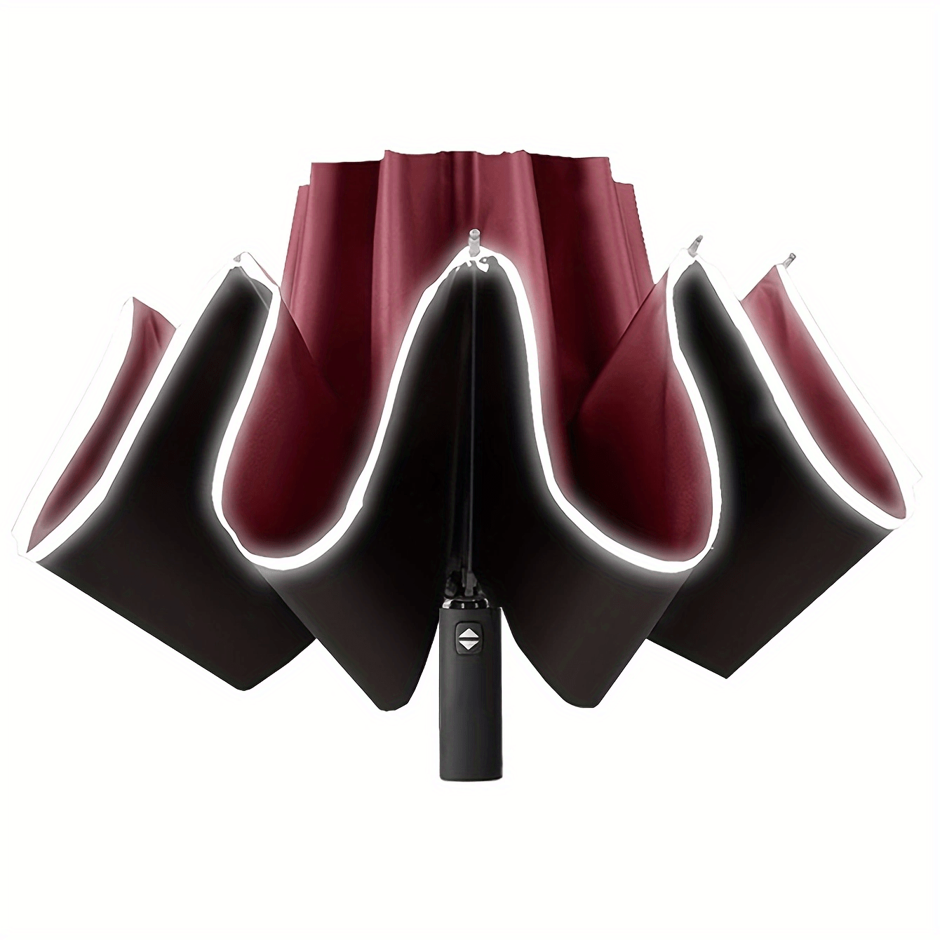 10 Ribs Windproof Travel Umbrella Lightweight Compact Mini Folding Portable