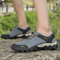 Men's Adjustable Drawstring Hiking Sandals