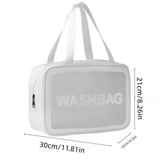Waterproof Toiletry Bag with Handle Large Capacity Makeup Organizer