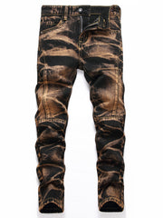 Vintage Boys Jeans Distressed Streetwear Casual