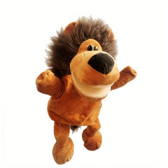 Hand Puppet Toy Ventriloquist Animal Glove Mouth Movable