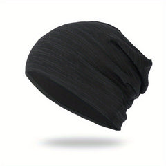 Men's Warm Knitted Ski Hat Ear Protection Winter Beanie