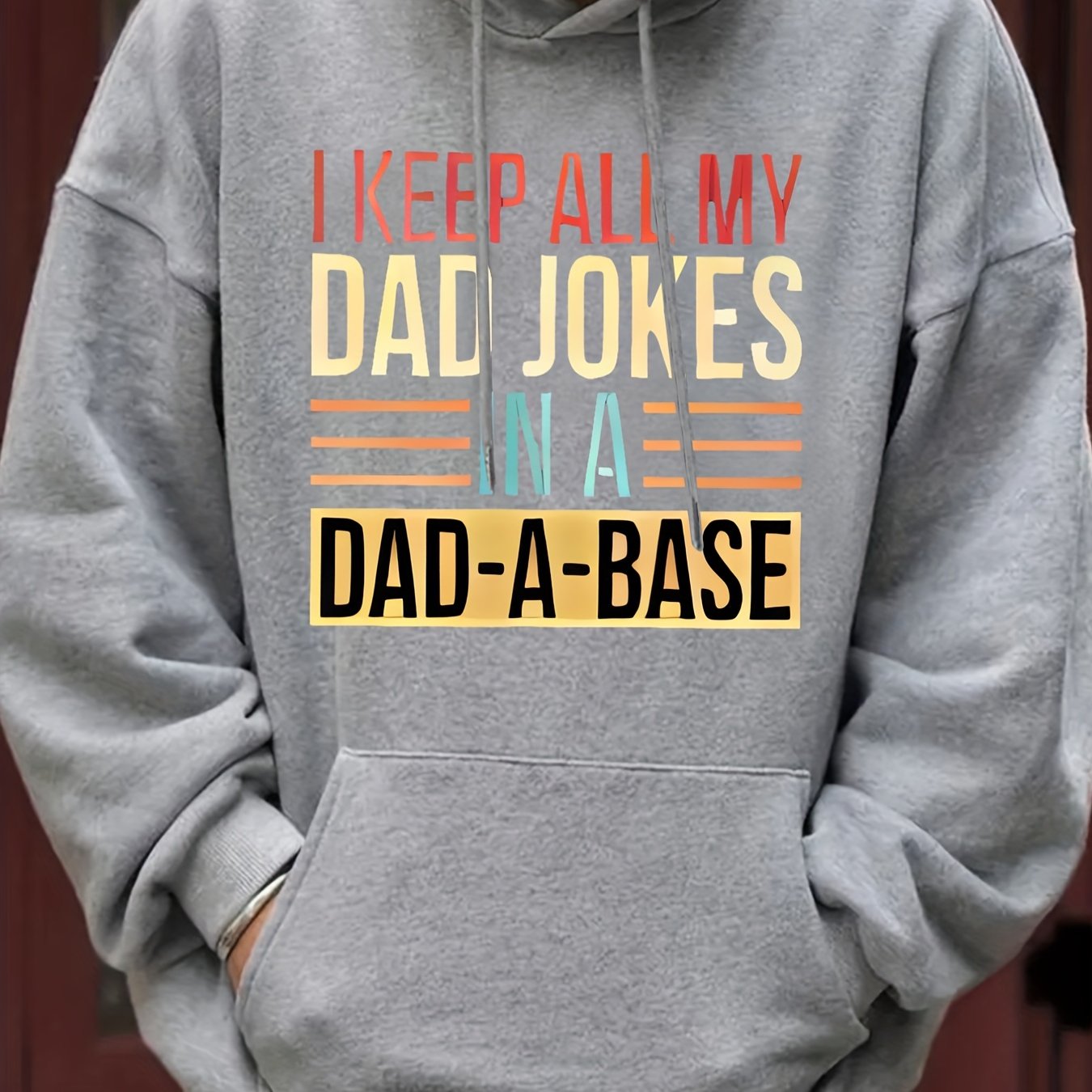 Funny 'Keep My Dad Jokes' Hoodie For Men