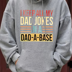 Funny 'Keep My Dad Jokes' Hoodie For Men