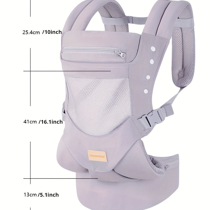 Genius Baby Carrier Front & Rear Dual Purpose Pure Cotton Go Out Baby Holding